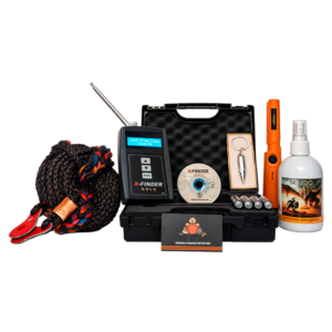 paquete completo con gold x finder geolocalizador de oro